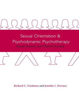 cover image of Sexual Orientation and Psychodynamic Psychotherapy